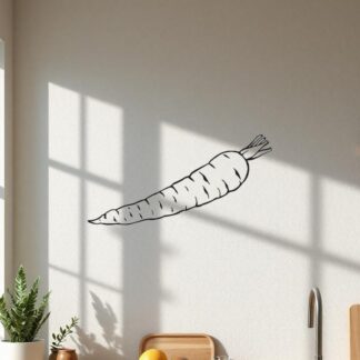 Sticker Autocollant carotte légume nourriture NFFL18755