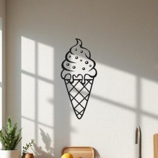 Sticker Autocollant glace gateau nourriture NFFL18764