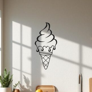 Sticker Autocollant glace gateau nourriture NFFL18765