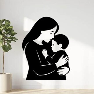 Sticker autocollant maman et enfant décoration decostickerstore - NPGBM7