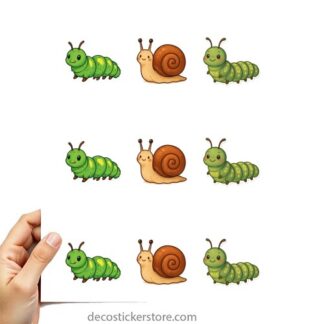 Gommettes planche 10x15cm NS5WM