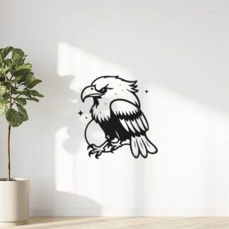 sticker autocollant Aigle oiseau animaux 2 NZMQN