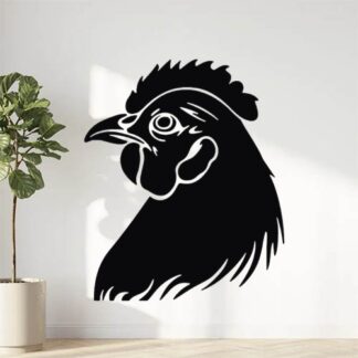 sticker autocollant Poule animaux 1 O1U23