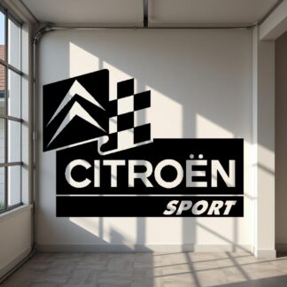 Sticker Autocollant Citroen sport auto O87307