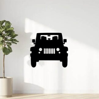 sticker autocollant Jeep silhouette 7 ODCSK