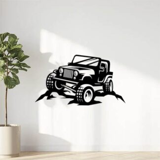 Sticker Autocollant off road jeep montagne 4x4  OR54486