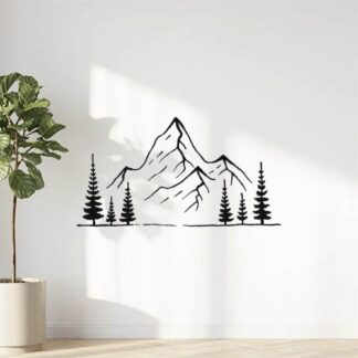 Sticker Autocollant paysage offroad camping car montagne 4x4  ORM18740