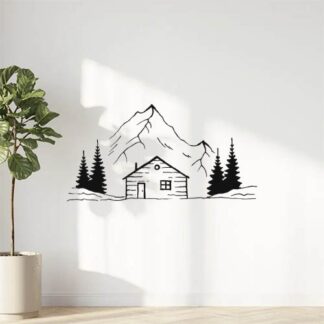 Sticker Autocollant paysage offroad camping car montagne 4x4  ORM18744