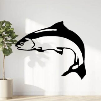 Sticker Autocollant Truite pêche P87321