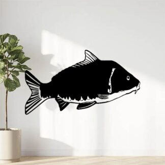 Sticker Autocollant Carpe pêche P87323