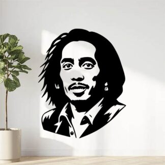 sticker autocollant célébrité Bob-Marley 8 PAPIX