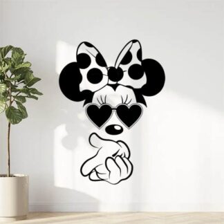 Sticker Autocollant minnie disney hero  PAT29