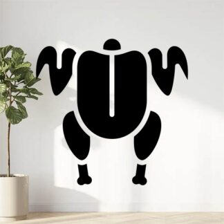 sticker autocollant animaux oiseau poule 7 PBRZK