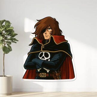 Autocollant Albator décoration decostickerstore - PC9IVK