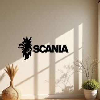 Sticker autocollant A palavra scania e pó a sair de lado. Deve ter um grifo da Scania de cada lado décoration decostickerstore - PL6JD0 (Copie)