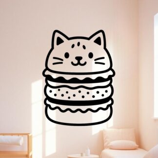 Sticker autocollant client Chat - PQCXOR