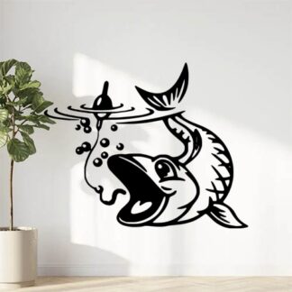 sticker autocollant poisson pêche pêcheur 8 PYM5Q