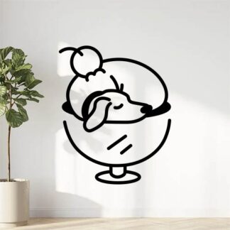 sticker autocollant animaux chien PZ2IB