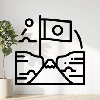 sticker autocollant japon 7 Q4XN5