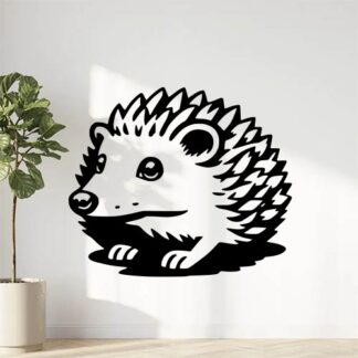 sticker autocollant hérisson animaux 7 QBHJ3