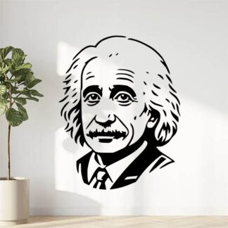 sticker autocollant célébrité Albert_Einstein 1 QPANT