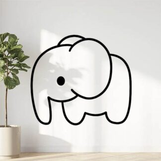 sticker autocollant Animaux éléphant 1 QRD1E