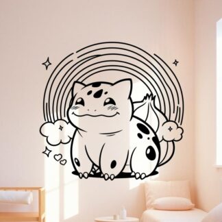 sticker autocollant Pokemon bulbizarre 6 QWQGT