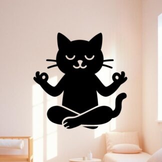 Sticker autocollant client Chat - QYCSQQ