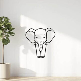 sticker autocollant Éléphant animaux 6 QYIBQ