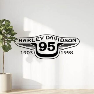Sticker Autocollant   Harley Davidson Wings moto R87335