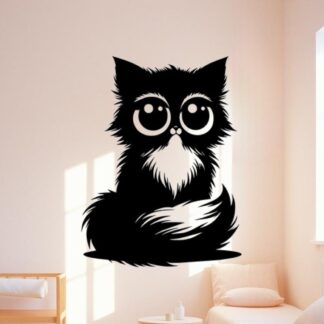 sticker autocollant chat animaux 2 RWHCH