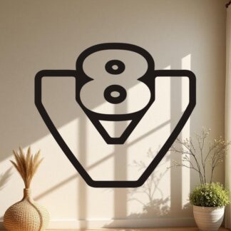 Sticker Autocollant  Scania V8 liseré camion S87302