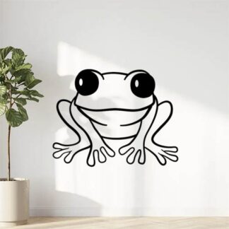 Sticker Autocollant grenouille silhouette animaux SAE18733