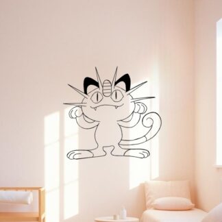 Sticker Autocollant pokemon miaouss hero  SH177