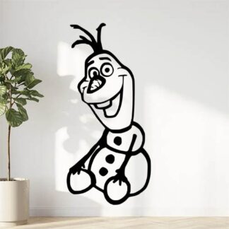 Sticker autocollant Olaf reine des neige