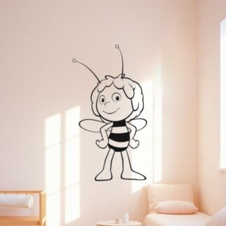 Sticker autocollant Maya l'abeille à personnaliser