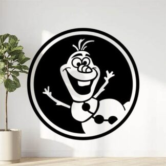 Sticker autocollant Olaf reine des neige