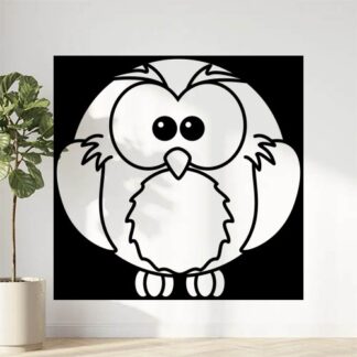 Sticker chouette