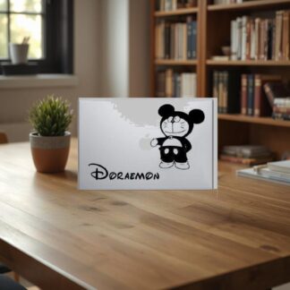 STICKER MACBOOK DORAEMON MICKEY  -  13" 15" 17" 19"