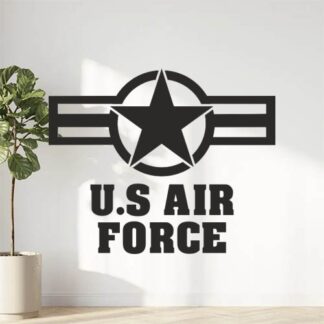 Sticker autocollant étoile us air force
