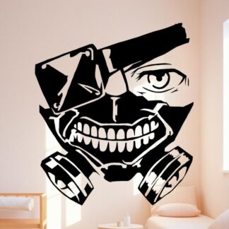 Sticker autocollant Kaneki Mask
