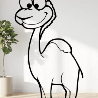 Sticker autocollant dromadaire rigolo