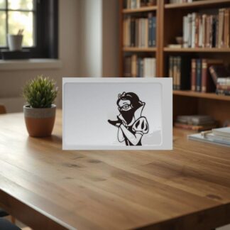 STICKER MACBOOK Blanche Neige Masquée