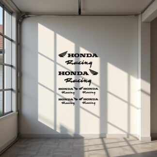 moto Kit stickers HONDA RACING différentes couleurs