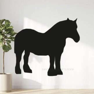Sticker autocollant poney 2