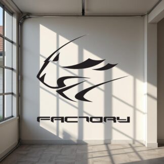 Sticker autocollant Aprilia Factory moto