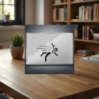 STICKER MACBOOK Portal Hit Man