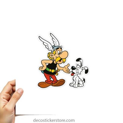 Autocollant Astérix et Idéfix décoration decostickerstore - N1XXD6