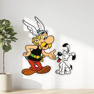 Autocollant Astérix et Idéfix décoration decostickerstore - N1XXD6
