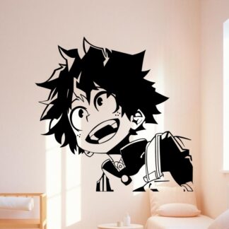 Sticker autocollant manga Deku